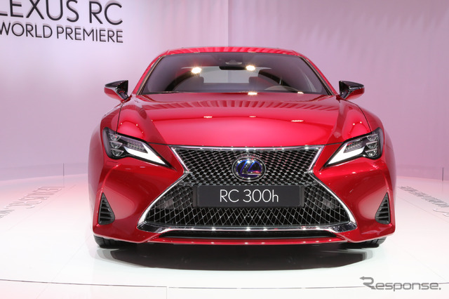 レクサス RC 改良新型(パリモーターショー2018)
