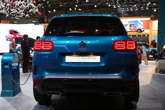 シトロエン C5 エアクロス SUV ハイブリッドコンセプト(パリモーターショー2018)