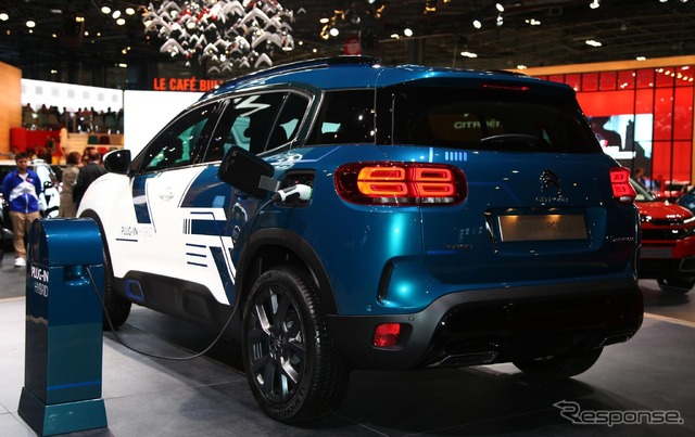 シトロエン C5 エアクロス SUV ハイブリッドコンセプト(パリモーターショー2018)