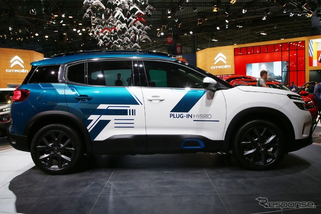 シトロエン C5 エアクロス SUV ハイブリッドコンセプト(パリモーターショー2018)