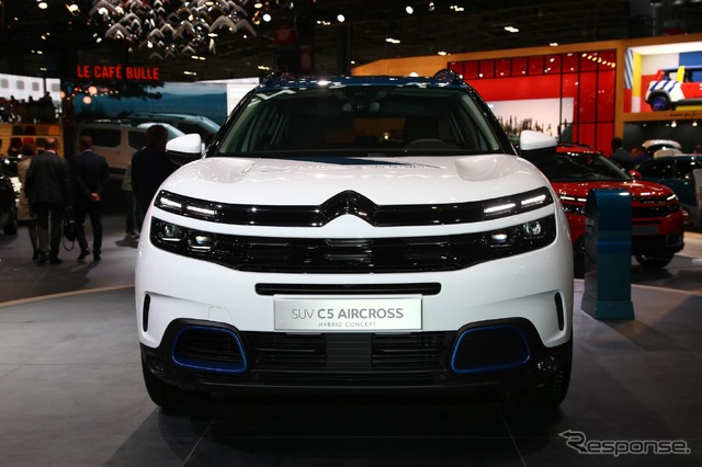シトロエン C5 エアクロス SUV ハイブリッドコンセプト(パリモーターショー2018)