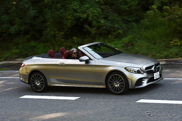 メルセデスベンツ Cクラス 新型(C180カブリオレ)