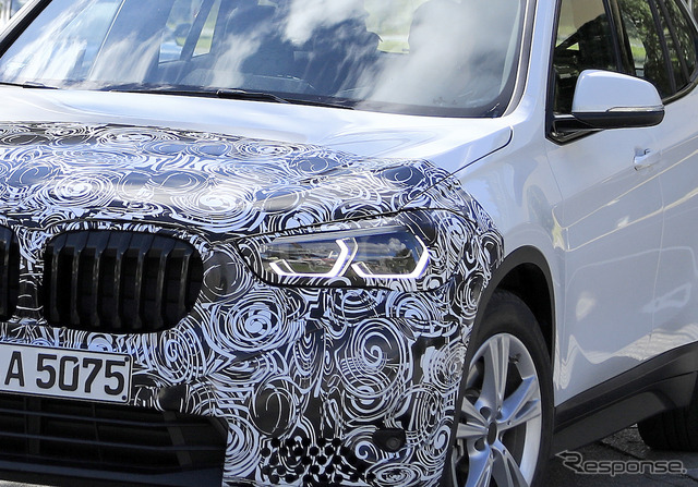 BMW X1 改良新型 スクープ写真