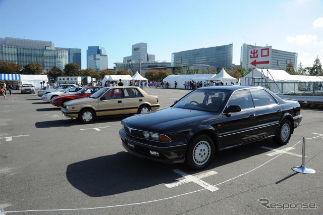 三菱ディアマンテ (1992年。東京モーターフェス2018、バック to the バブル!)