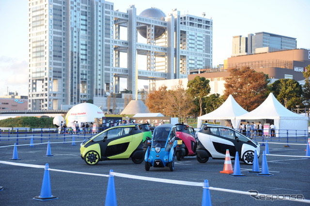 超小型モビリティ試乗体験(トヨタ。東京モーターフェス2018)