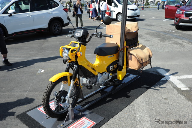 ホンダ・クロスカブ110(アウトドア車両展示、東京モーターフェス2018)