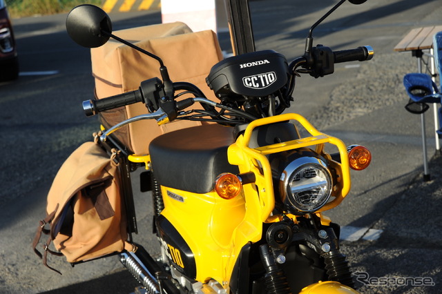 ホンダ・クロスカブ110(アウトドア車両展示、東京モーターフェス2018)