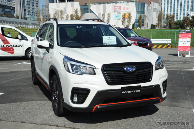 スバル・フォレスター(アウトドア車両展示、東京モーターフェス2018)