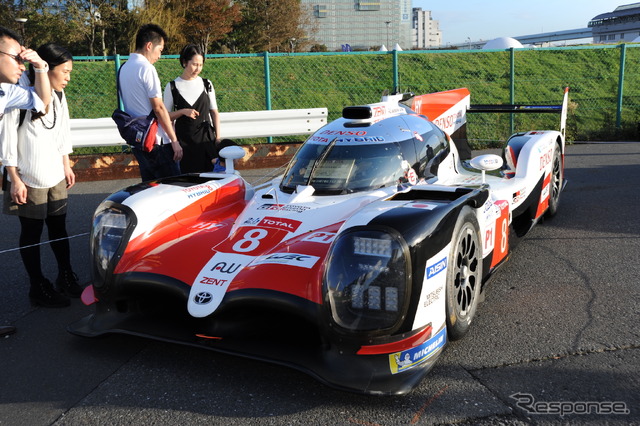 トヨタTS050 HYBRID 2018年WEC参戦デザイン（東京モーターフェス2018お台場第二特設会場）