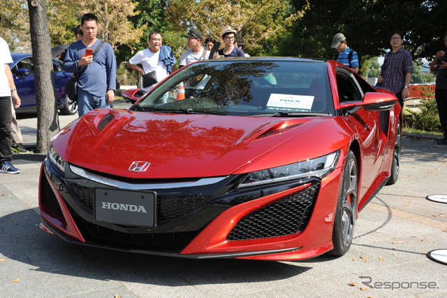 ホンダNSX(東京モーターフェス2018、セーフティ&エコ展示)