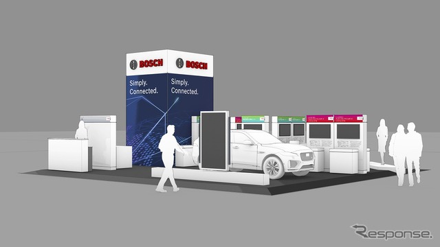 ボッシュのブースのイメージ