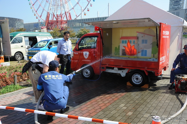 働くくるま大集合！（東京臨海副都心グループ主催、東京モーターフェス2018併催イベント）