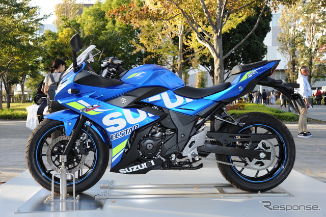 GSX250R(東京モーターフェス2018、セーフティ&エコ展示)