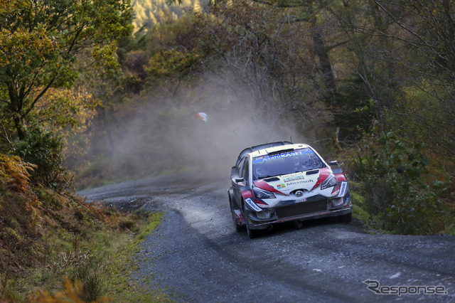 2018年のWRC（写真は英国戦）。