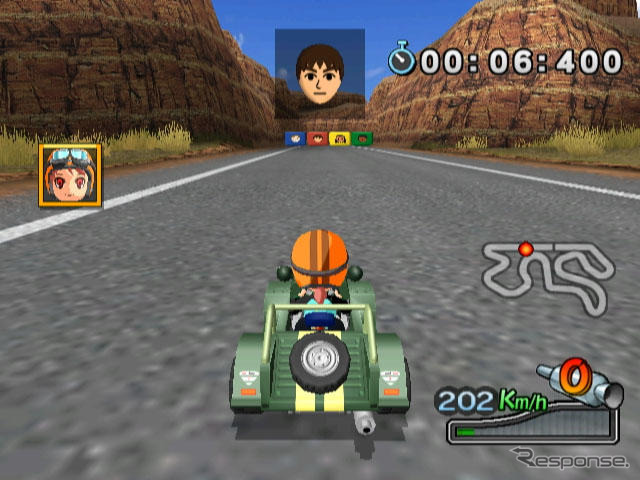 Wii『みんなでカート』…リモコンがハンドル