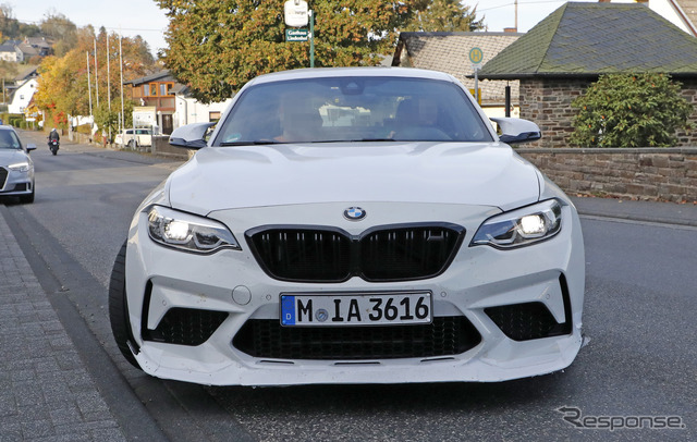 BMW M2 CSL(CS)スクープ写真