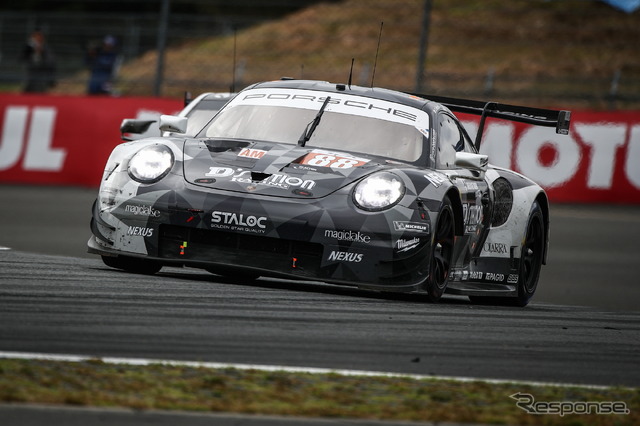 星野敏らの#88 ポルシェ(LMGTE-Amのポール)。