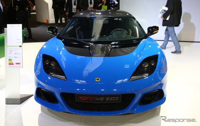 ロータス・エヴォーラ GT410 スポーツ(パリモーターショー2018)