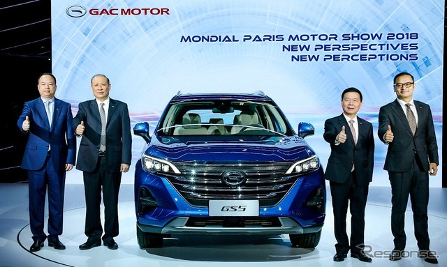 広州汽車GS5（パリモーターショー2018）