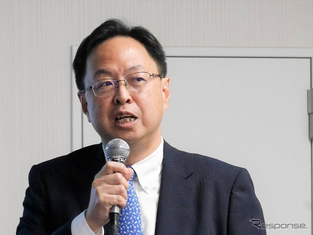 同社執行役員 グローバル・デバイス事業本部 技術部門長 の西芝久徳(にししば ひさのり)氏