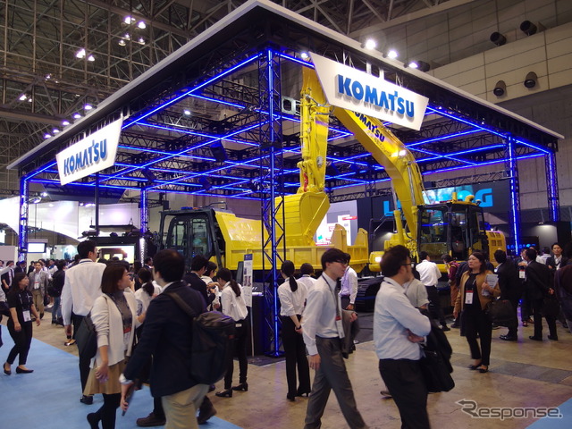 コマツ(CEATEC JAPAN 2018)