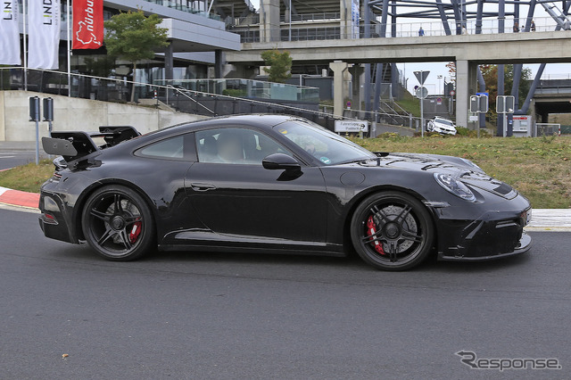 ポルシェ 911 GT3 新型スクープ写真