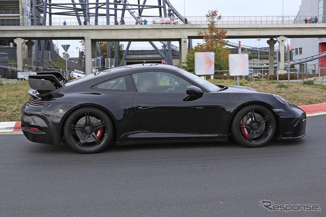 ポルシェ 911 GT3 新型スクープ写真