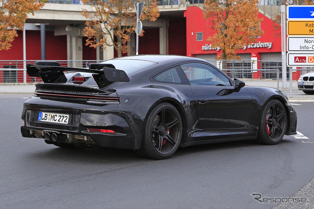 ポルシェ 911 GT3 新型スクープ写真