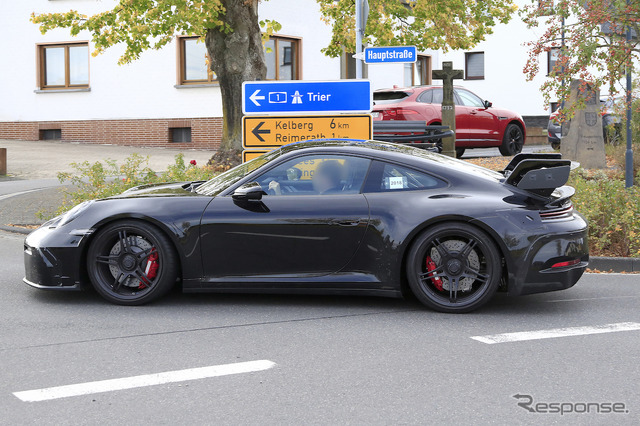 ポルシェ 911 GT3 新型スクープ写真