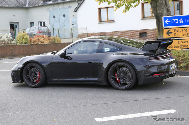 ポルシェ 911 GT3 新型スクープ写真