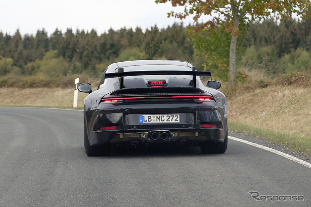 ポルシェ 911 GT3 新型スクープ写真