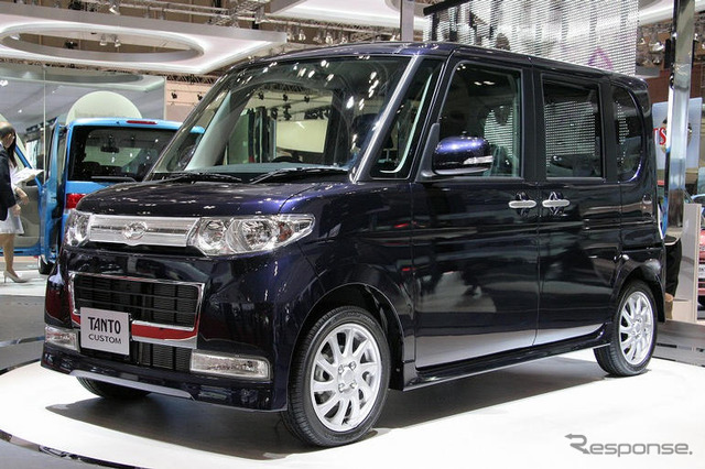 【東京モーターショー07】写真蔵…ダイハツ タントカスタム 新型予告 その2