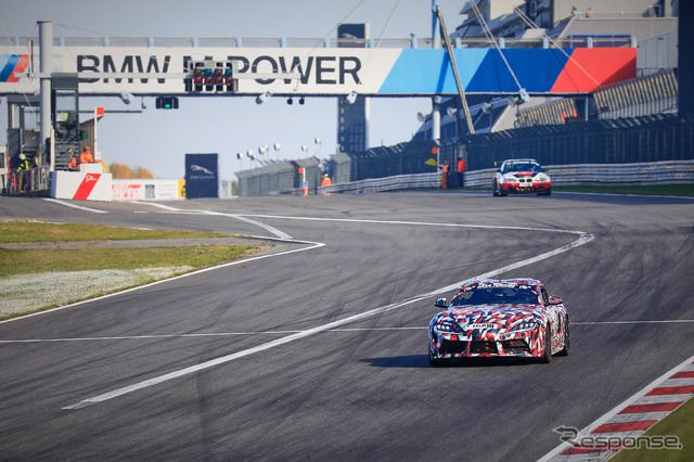 VLN耐久選手権を走った「GAZOO Racing A90」(トヨタ スープラ 新型)