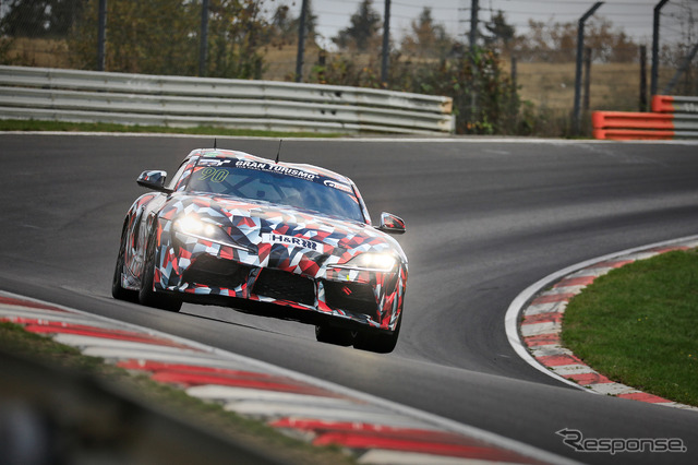 VLN耐久選手権を走った「GAZOO Racing A90」(トヨタ スープラ 新型)