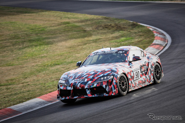 VLN耐久選手権を走った「GAZOO Racing A90」(トヨタ スープラ 新型)