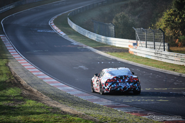 VLN耐久選手権を走った「GAZOO Racing A90」(トヨタ スープラ 新型)