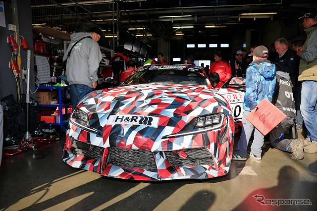 VLN耐久選手権を走った「GAZOO Racing A90」（トヨタ スープラ 新型）