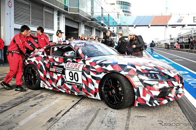 VLN耐久選手権を走った「GAZOO Racing A90」(トヨタ スープラ 新型)