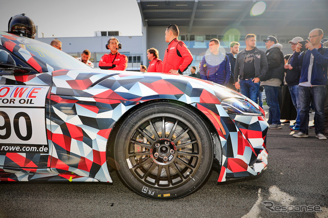 VLN耐久選手権を走った「GAZOO Racing A90」(トヨタ スープラ 新型)