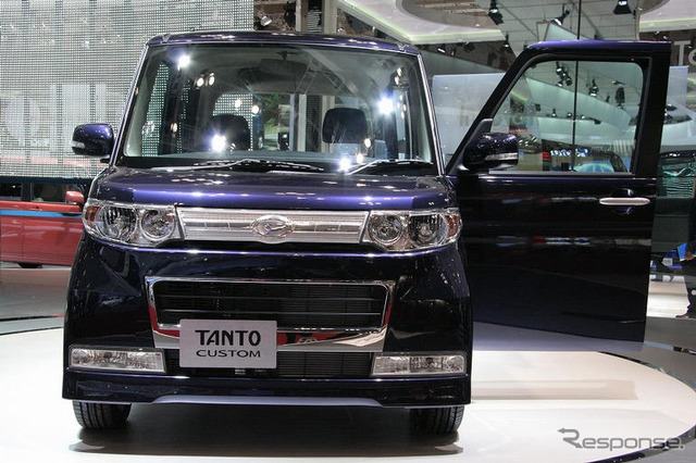 【東京モーターショー07】写真蔵…ダイハツ タントカスタム 新型予告 その2