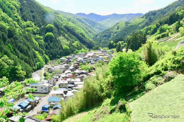 山梨県小菅村