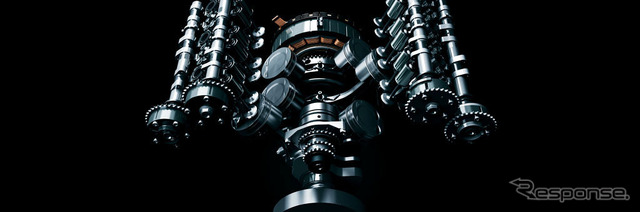 ホンダ NSX ツインターボエンジン＋ ダイレクトドライブモーター 構造イメージ