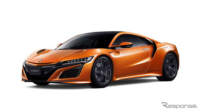 ホンダ NSX ボディカラー 新色 サーマルオレンジ・パール