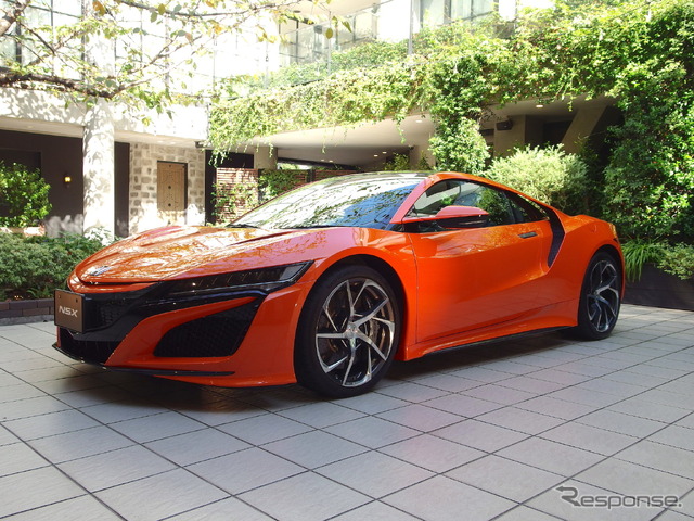 ホンダ NSX 新色 サーマルオレンジ・パール スタイリングイメージ