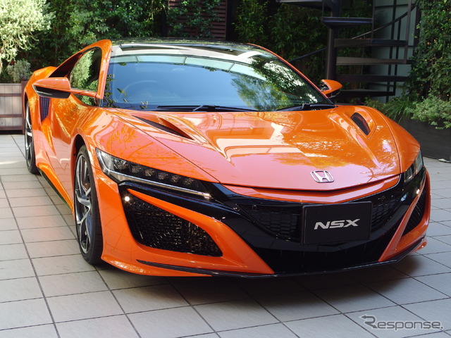 ホンダ NSX 新色 サーマルオレンジ・パール スタイリングイメージ