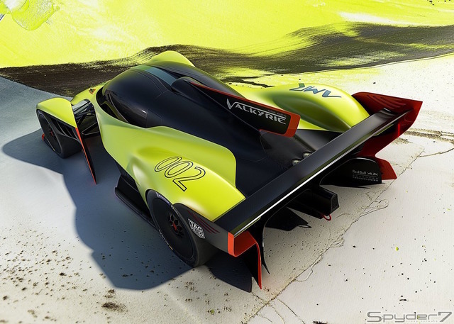 アストンマーティンの新型ハイパーカー、車名は「ヴァルハラ」か(画像はヴァルキリー)