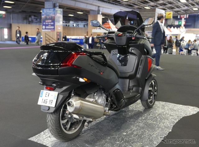 プジョーモトシクルの3輪EV『E-メトロポリス・コンセプト』(パリモーターショー2018)