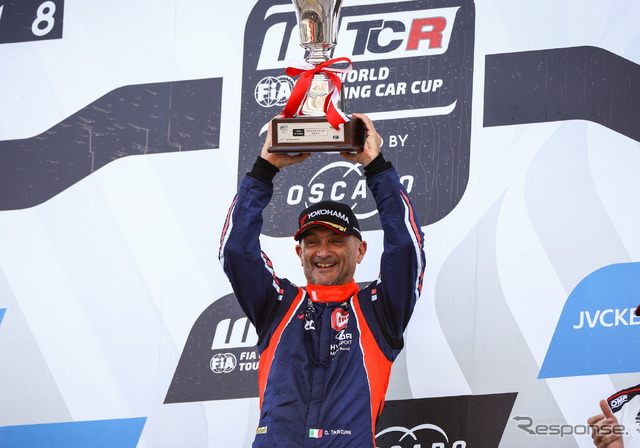WTCR鈴鹿(28日・日曜)/Race3優勝のG.タルクィーニ