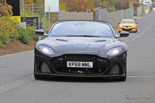 アストンマーティン DBS スーパーレッジェーラ ヴォランテ(スクープ写真)