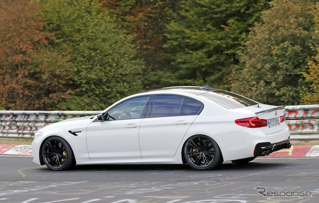 BMW M5 CS スクープ写真